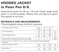 Knitting Pattern - Peter Pan P827 - DK - Hooded Jacket